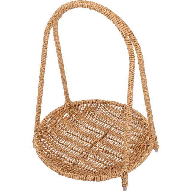 Living Room Tray Wicker Weave Style 1set 9.9x7.5in