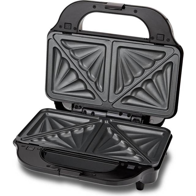 Tower T27032 3-in-1 Deep Filled Sandwich Maker - Silver, Silver