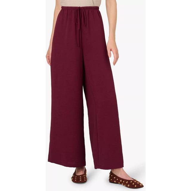 Adrianna Papell Elasticated Wide Leg Trousers, Fig