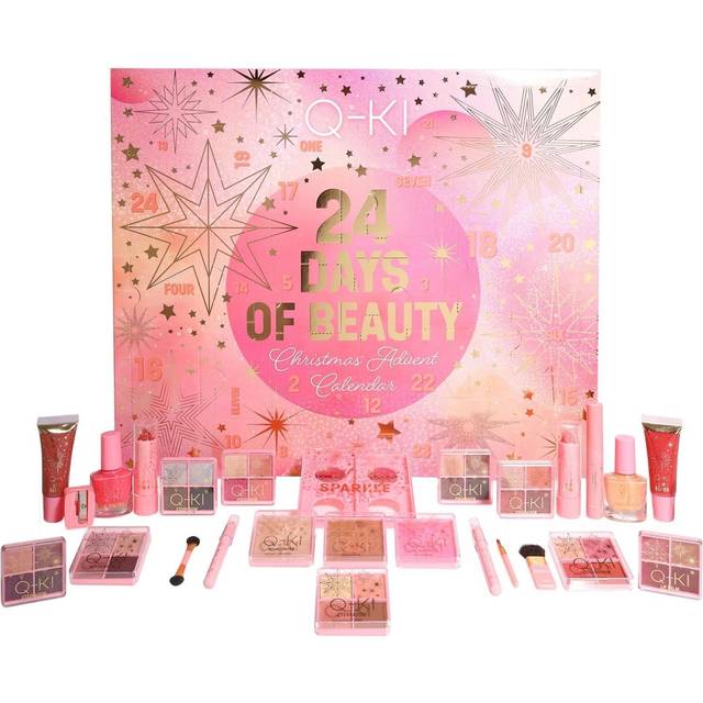 Q-KI 24 Days of Beauty Advent Calendar 2025 24 Pieces