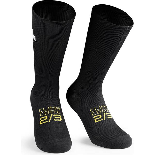 Assos Spring Fall Sokcs P1 Cykelstrømper - Sort