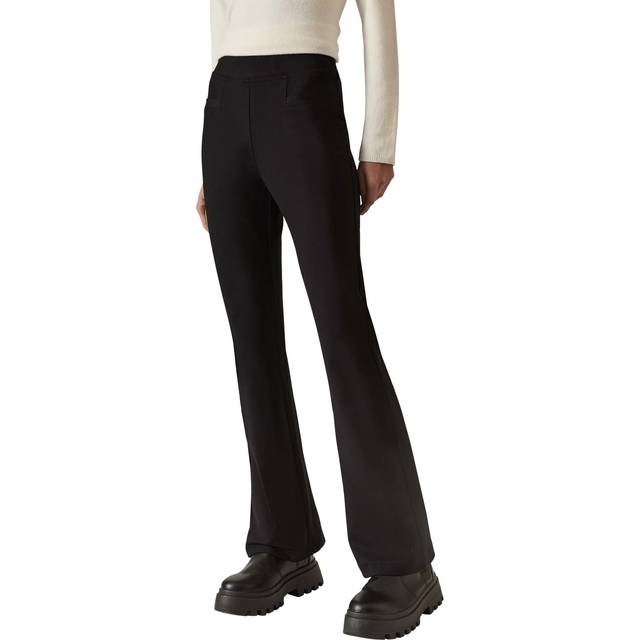 James Lakeland Tailored Bootcut Trousers, Black