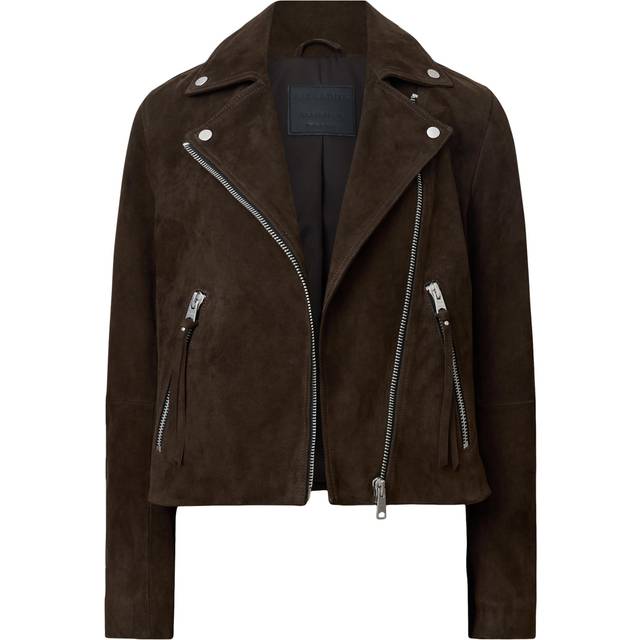 AllSaints Dalby Suede Biker Jacket