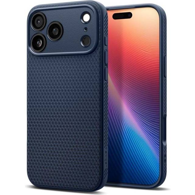 Spigen iPhone 17 Pro Max Case Liquid Air Blue