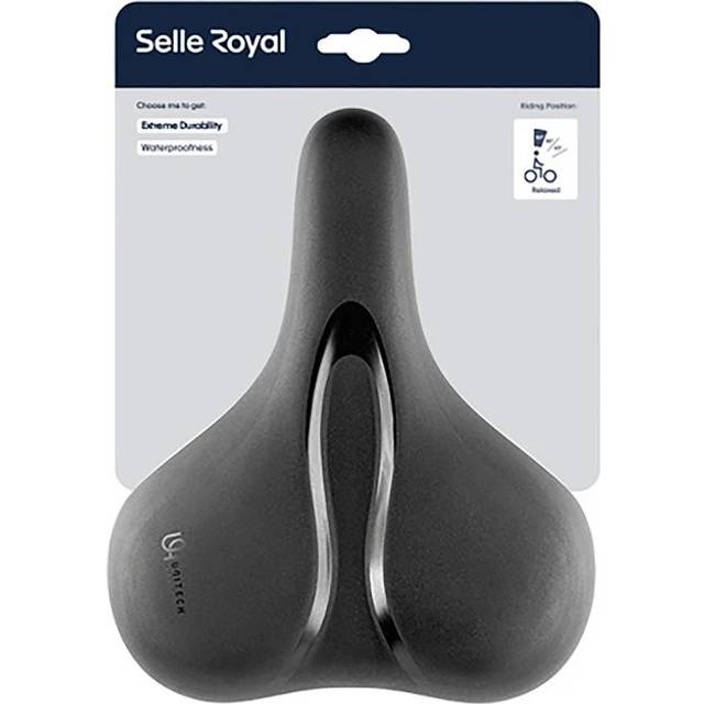 Selle Royal Royale Rio Relaxed Unitech Cykelsadel Sort
