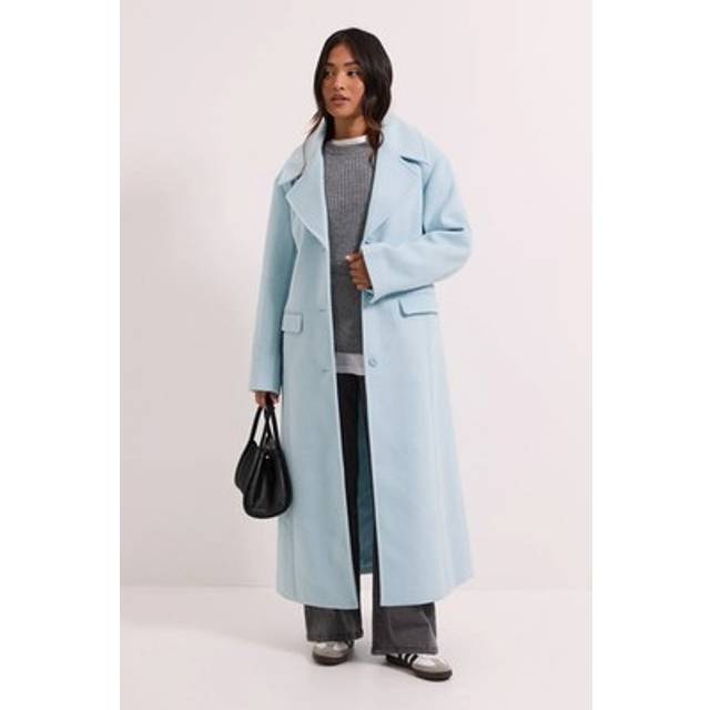 Dorothy Perkins Pale Blue Coat Womens Daywear Jackets & Coats