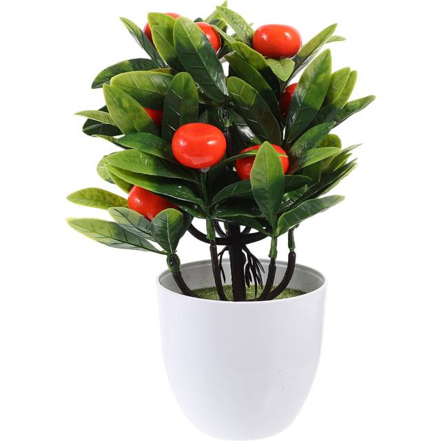 Outdoor Fake Plant Artificial Fruit Potted Tree Office