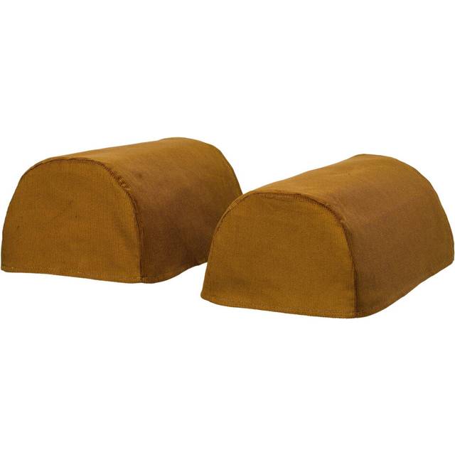 (Tobacco, Pair of Standard Arm Caps) Corduroy Sofa Furniture Antimacassar Furniture Cover