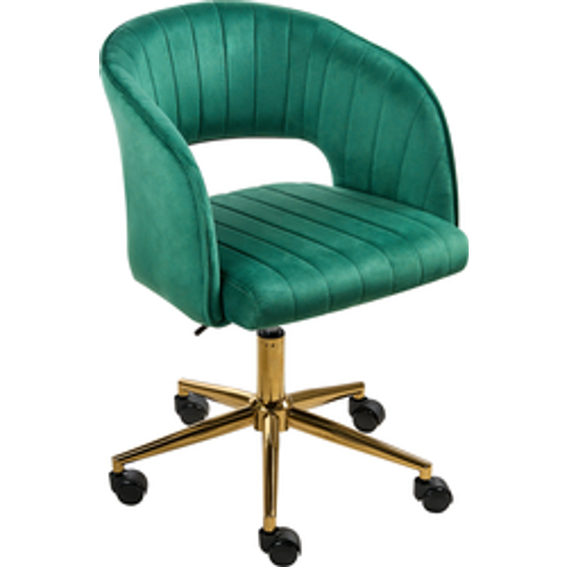 Desk Chair KATONAH Velvet Green