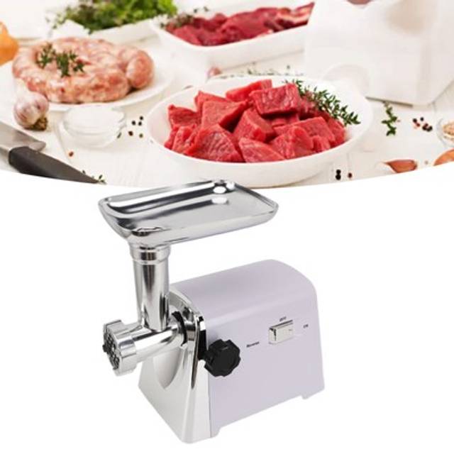 Electric Meat Grinder Sausage Meat Grinding Mincing Machine Low Noise Eu Jy