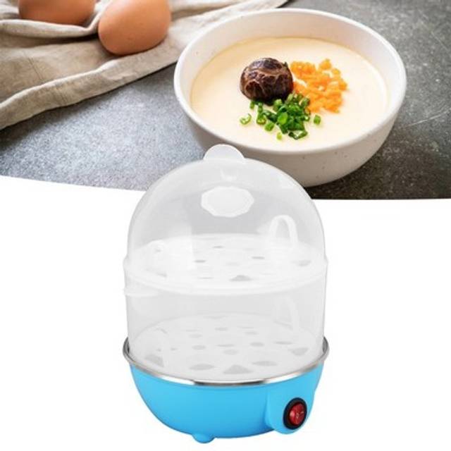 Home Egg Cooker 350w 2 Layers 14pcs Eggs A Time Auto Power Off Safe Durable Sg