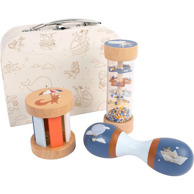 Filibabba Legekuffert Mit Første Sanselegetøj I Træ FI-03824