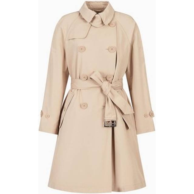 Women's Emporio Armani Coat In Cream