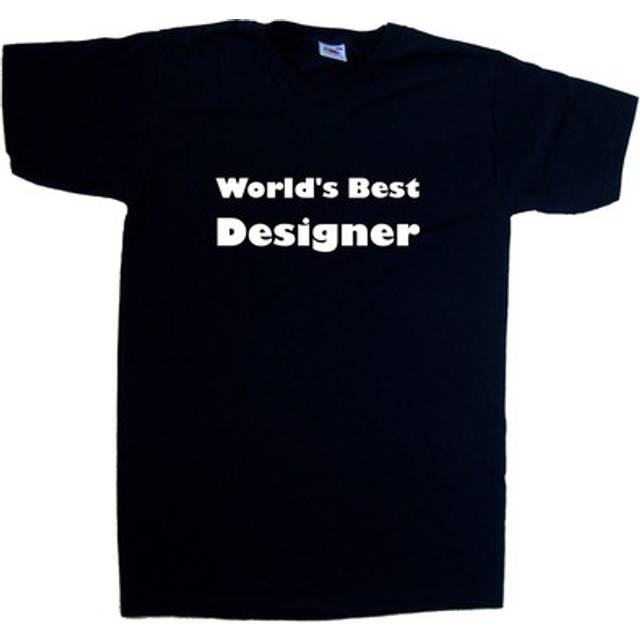 World's Best Designer V-neck T-shirt