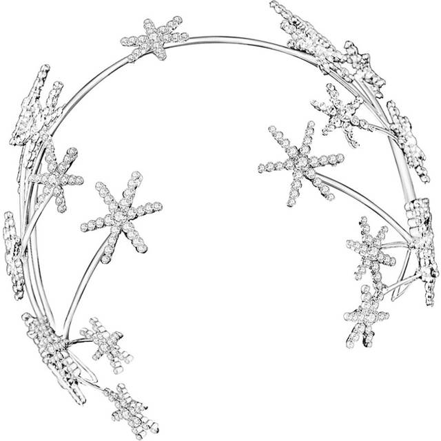 Bride Crown Bridal Wedding Hair Piece Rhinestone Headdress Crowns
