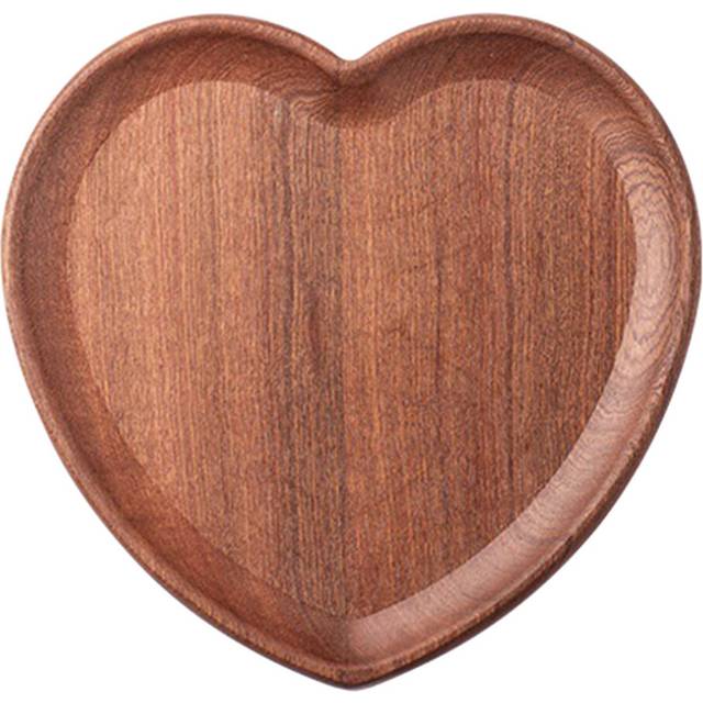 Food Serving Tray Creative Storage Jewelry Cookie Plate Brown