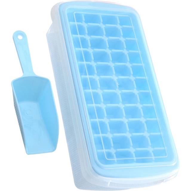 Freezer Trays Big Ice Cube Box Cubes Household Pp