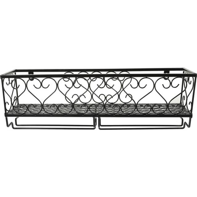 Wall Mounted Rack For Bottles 1pc 19.7x6.7x3.9in