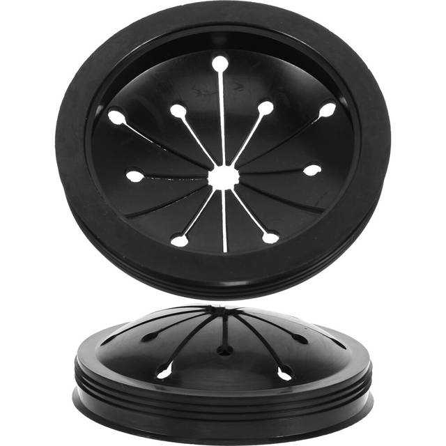 2 Pcs Food Disposer Garbage Disposal Drain Insert Guard Sink Baffle