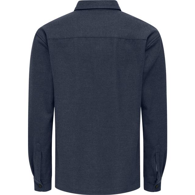 Only & Sons Onsmark Overskjorte Overgangsjakke Mørkeblå