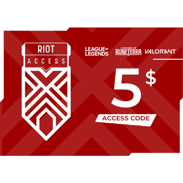 Riot Access Code 5 USD Key