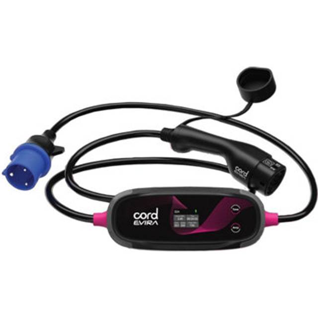 Cord Evira Professional 10M Portable Ev Charger 7.4Kw Fast Charging Cable Ukplug - One Size