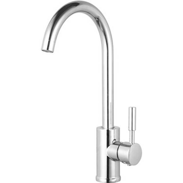 All Copper Chrome Plated Hot And Cold Water Kitchen Faucet - One Size