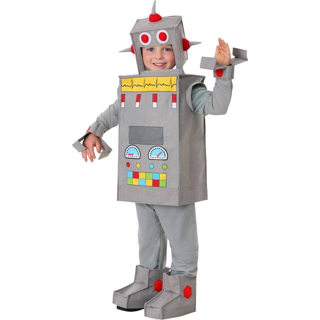 Robot Rascal Costume For Toddlers - Gray (18MO)