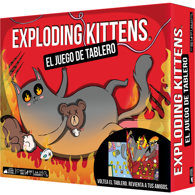Asmodee Exploding Kittens Kortspil
