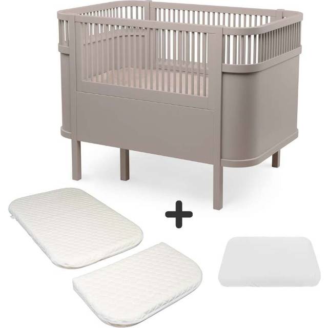 Sebra Sängen - Klassisk - Baby & Jr. - Jetty Beige - Bundle 1