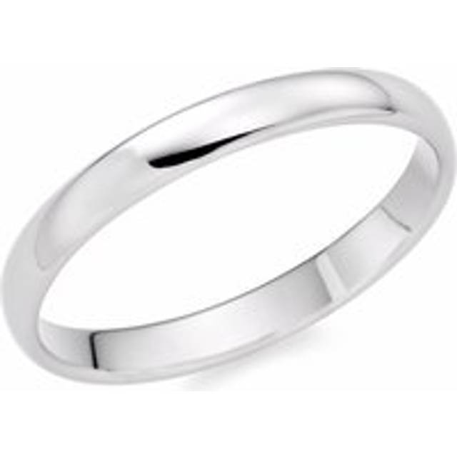 Platinum 2.5mm Court Wedding Ring