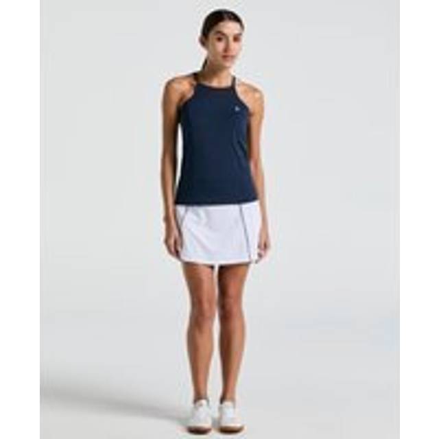 Original Penguin Colorblock Flounce Skirt Women white