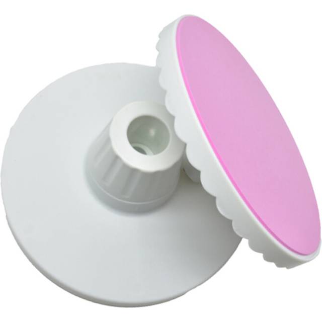 1pc Plastic Rotating Cake Turntable Inclinable Decorating Stand