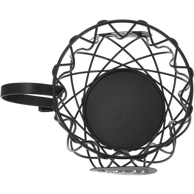 Metal Baskets For Organizing Iron Fruit Basket Black 1set