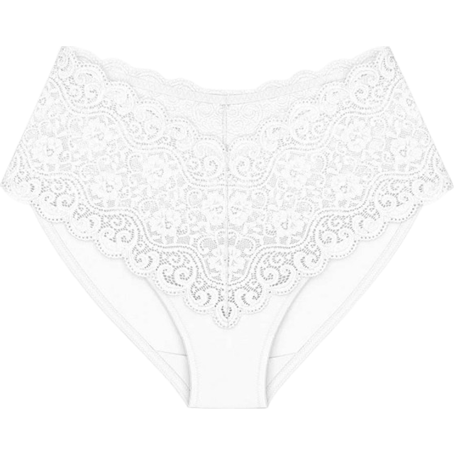Triumph Amourette Maxi Højtaljede Trusser - White