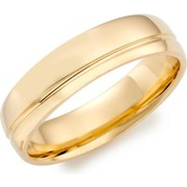 18ct Yellow Gold Men's Wedding Ring