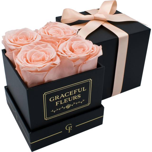 BEST Rigtige Langtidsholdbare Roser Friske Blomster