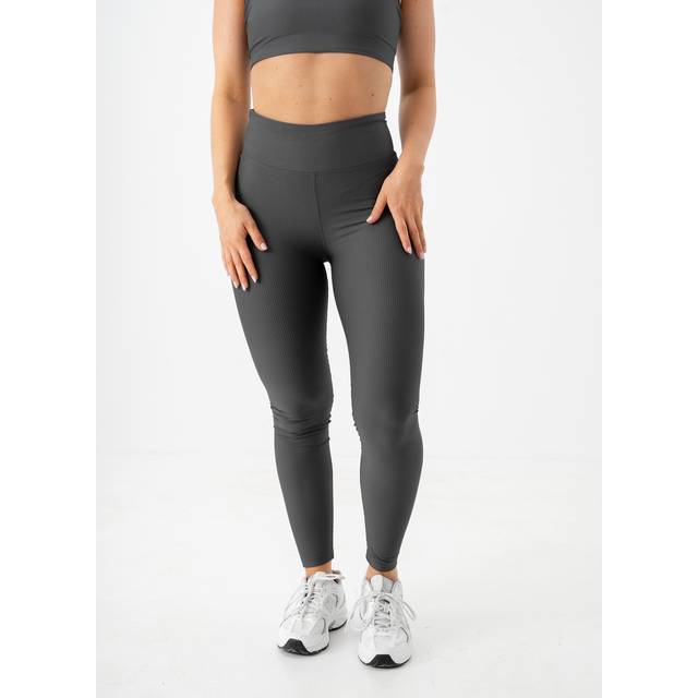 Röhnisch Træningstights Ribbed R HW Tights - Sort