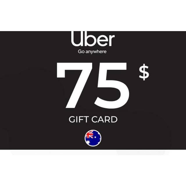 Uber Rides Gift Card 75 AUD