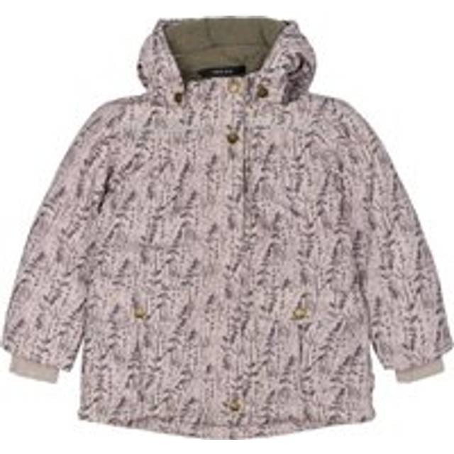 Mikk-Line Polyester Jacket Aop Floral Multi Patterned
