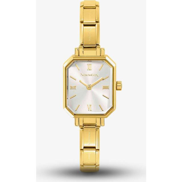 Nomination Rectangular Silver Dial Watch