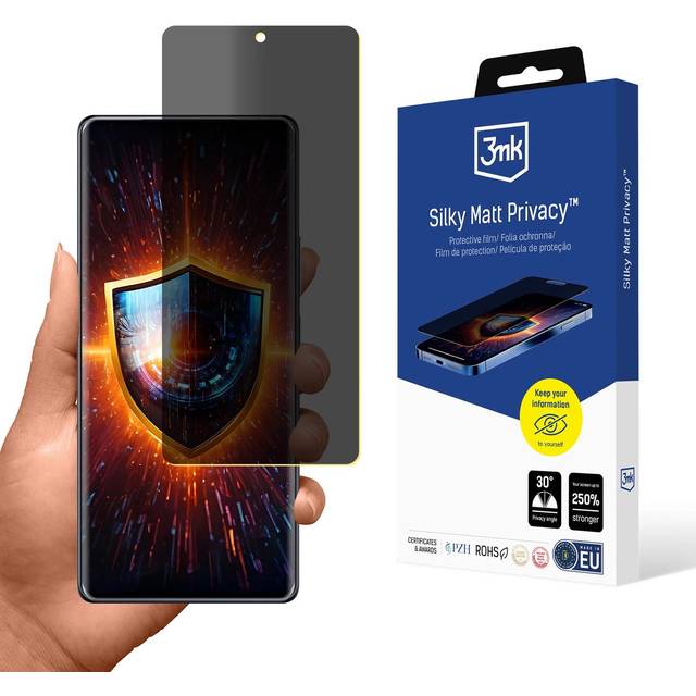 3mk Silky Matt Privacy Screen Protector Infinix Note 40 Pro