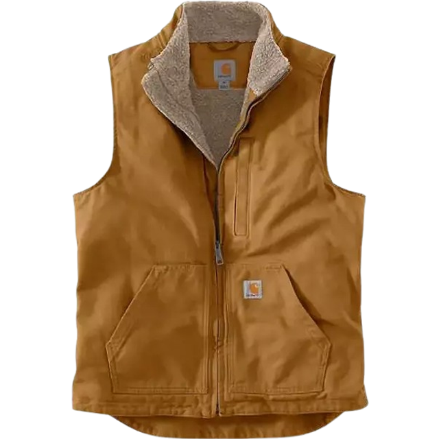 Carhartt Loose Fit Vest - Sherpa-Lined Mock-Neck