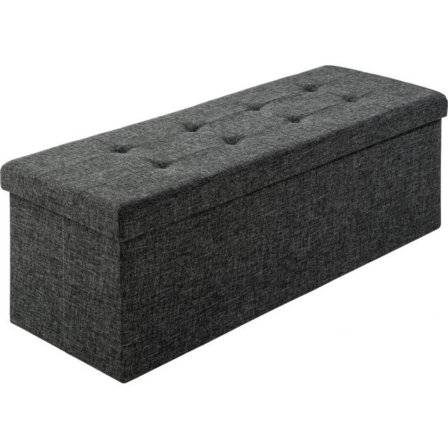 tectake Foldbar Puf Opbevaringsbænk 110x38cm