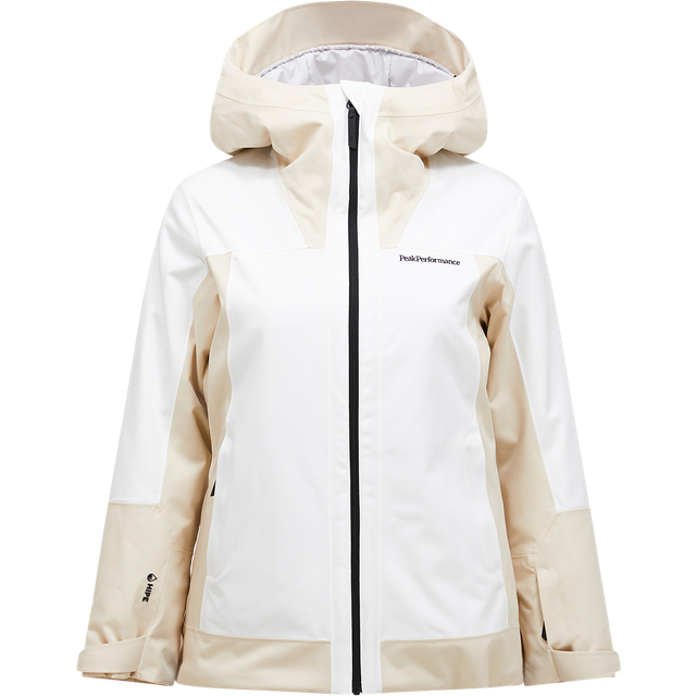 Peak Performance Rider Tech Insulated Jacket Sand Fog Offwhite