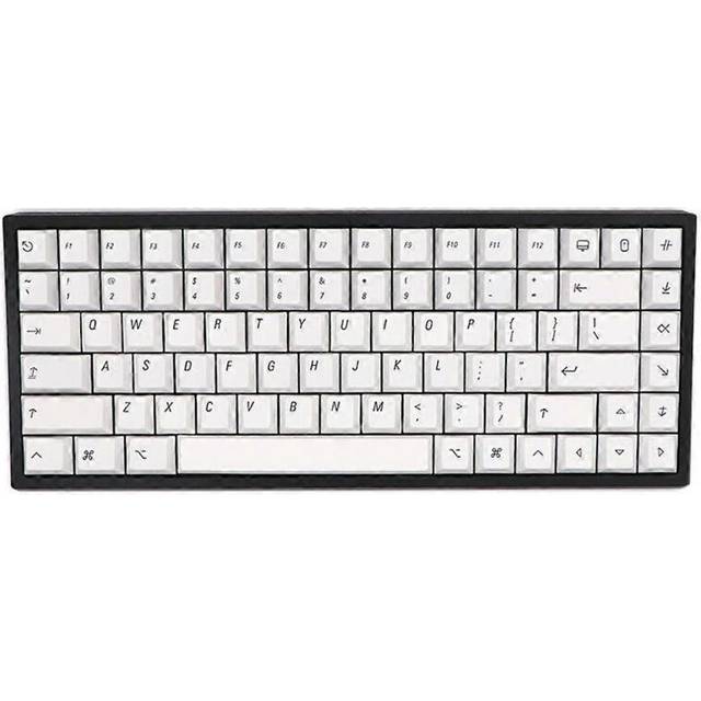 140 Keys PBT Simple White Dye Keycap Set