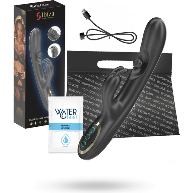 Intense Powerful Rabbit Vibrator With Rolling Pearl