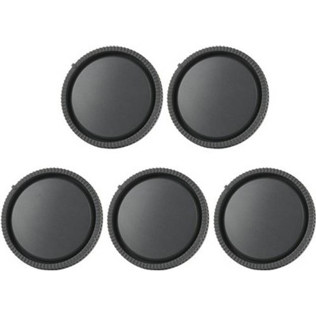 5pcs Durable Plastic Rear Lens Cap Protective Cover Fits For E Mount Mi Ou