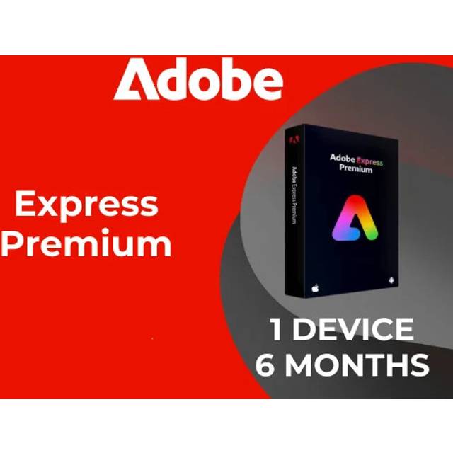 Adobe Express Premium (1 Device, 6 Months) Key - GLOBAL