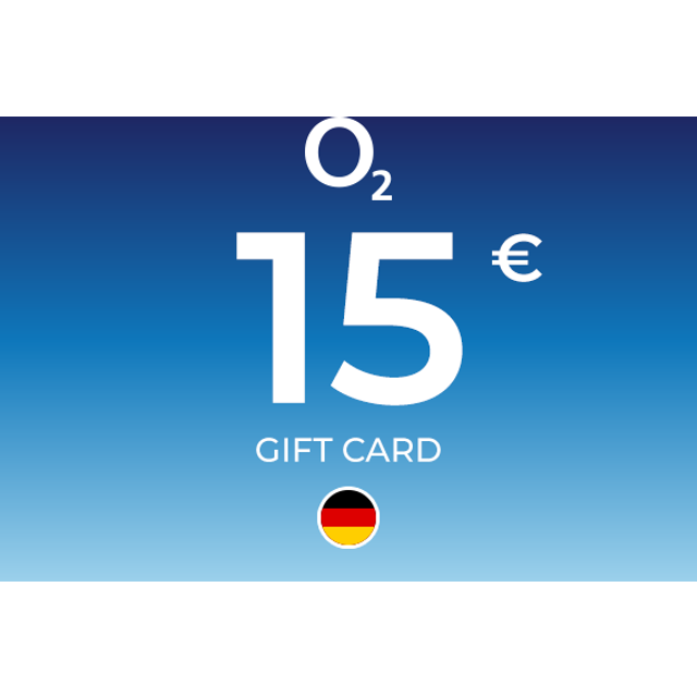 O2 Gift Card 15 EUR Key